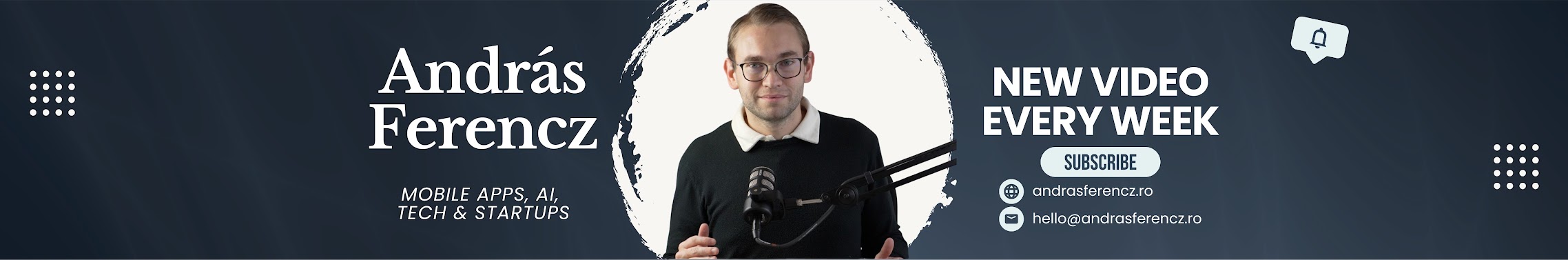 Andras Ferencz YouTube channel